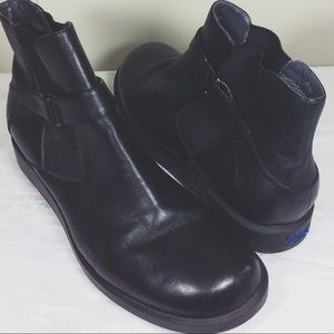 KEDS | Black Flat Ankle Boots, Size 9.5